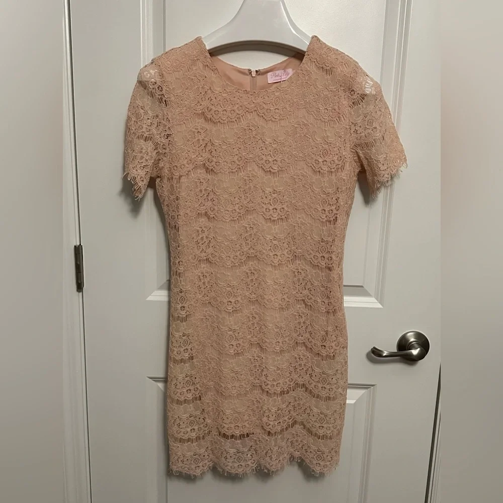 NWT Pink Lily Boutique Lace Sheath Dress, Size Medium - Picture 4 of 6